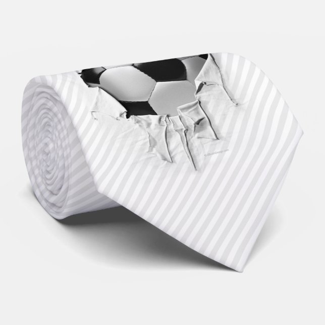 Torn Soccer Krawatte (Gerollt)