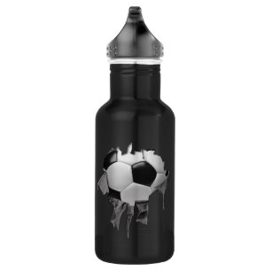 Torn Soccer Wasserflasche
