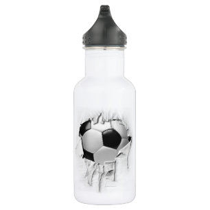 Torn Soccer White Water Flasche Edelstahlflasche