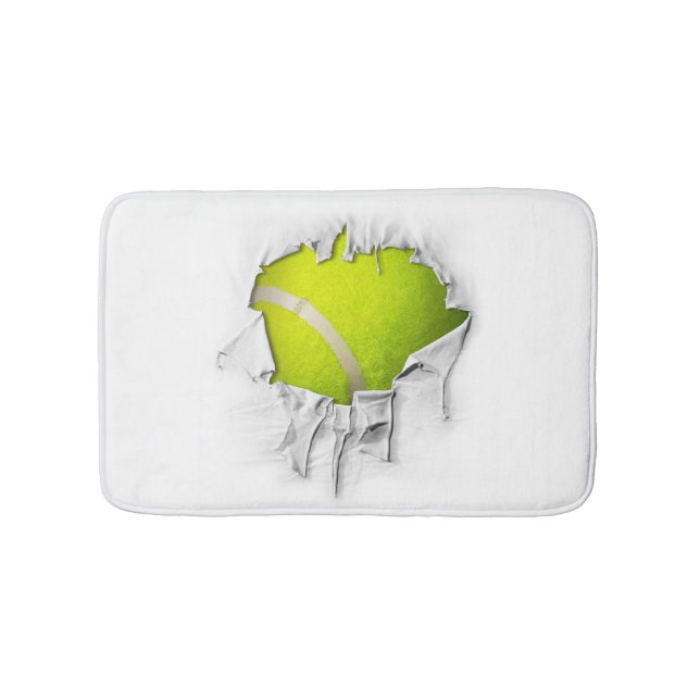 Torn Tennis Bath Mat Badematte (Vorderseite)