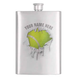 Torn Tennis Flasche Flachmann