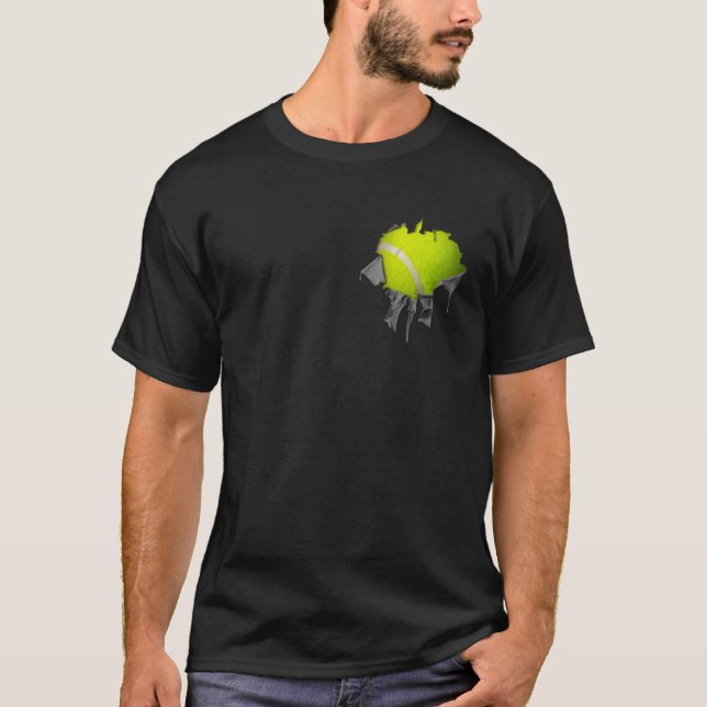 Torn Tennis T - Shirt (Vorderseite)
