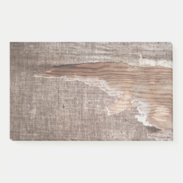 Torn V Post-it Klebezettel (Vorderseite)