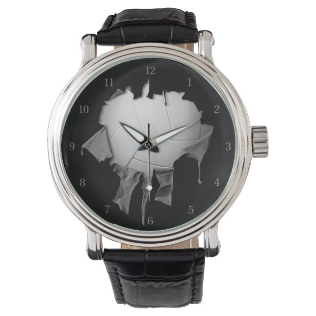 Torn Volleyball Watch Armbanduhr (Vorderseite)