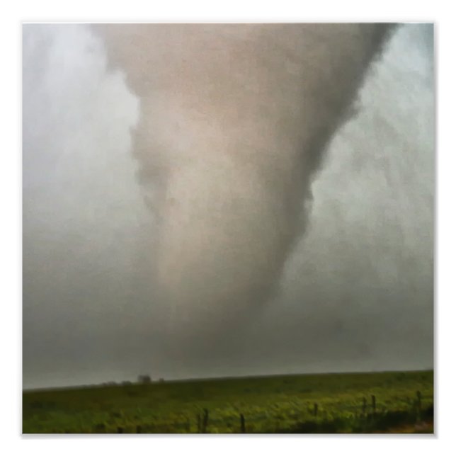 Tornado bei Yorkton SK Fotodruck (Vorne)