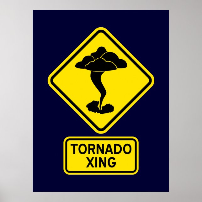 Tornado Crossing Poster (Vorne)