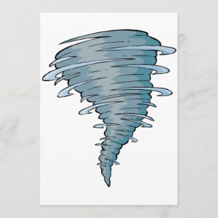Tornado-Einladungen Einladung