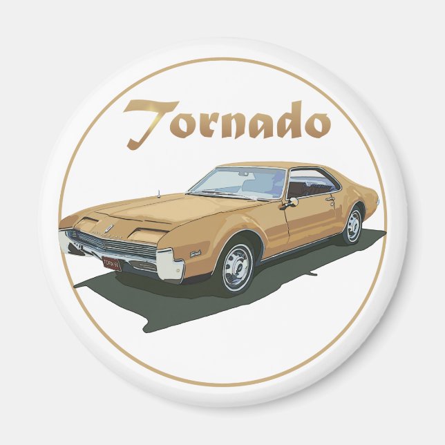 Tornado Gold Magnet (Vorne)