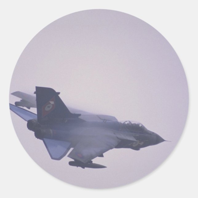 Tornado GRI, RAF-Bomber Runder Aufkleber (Vorderseite)