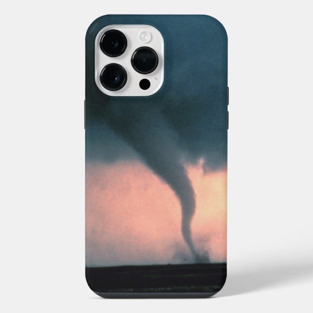 Tornado iPhone 14 Pro Max Hülle (Rückseite)