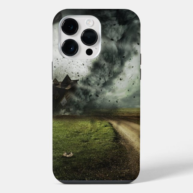 Tornado iPhone 14 Pro Max Hülle (Rückseite)