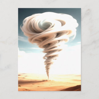 Tornado-Kunst #3 Postkarte