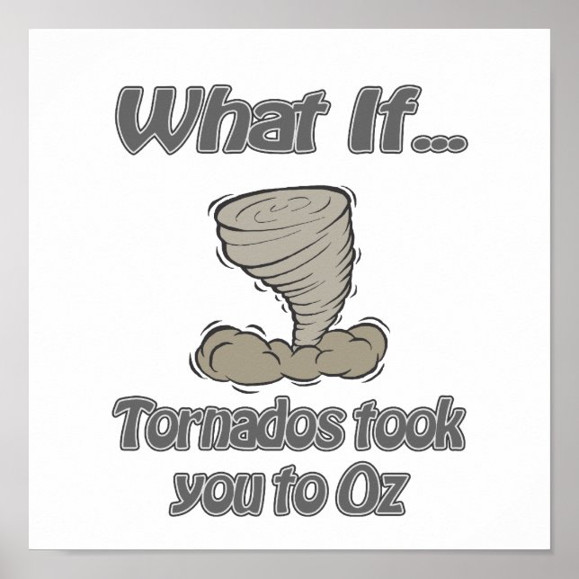 Tornado nach Oz Poster (Vorne)