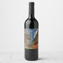 Tornado Rage Wine Label Weinetikett