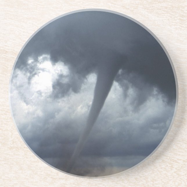 Tornado Sandstein Untersetzer (Vorne)