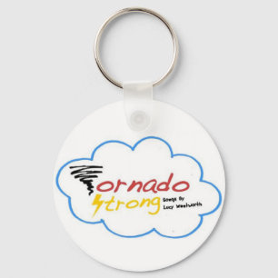 Tornado-starker Logo-Schlüsselanhänger Schlüsselanhänger