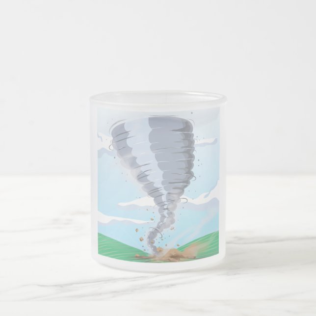 Tornado Twister Mattglastasse (Mittel)