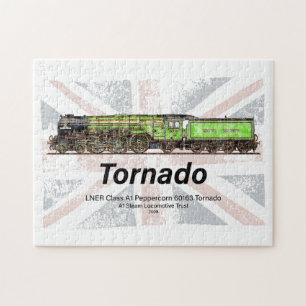 Tornado Vintager Dampfzug Englische Lokomotive