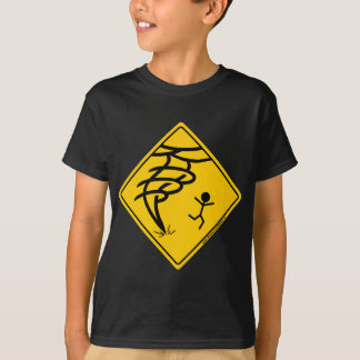 Tornado-Warnzeichen T-Shirt