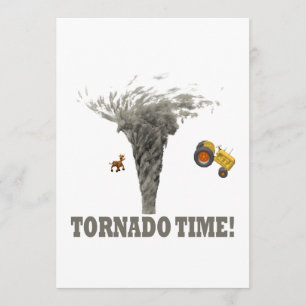 TORNADO-ZEIT EINLADUNG