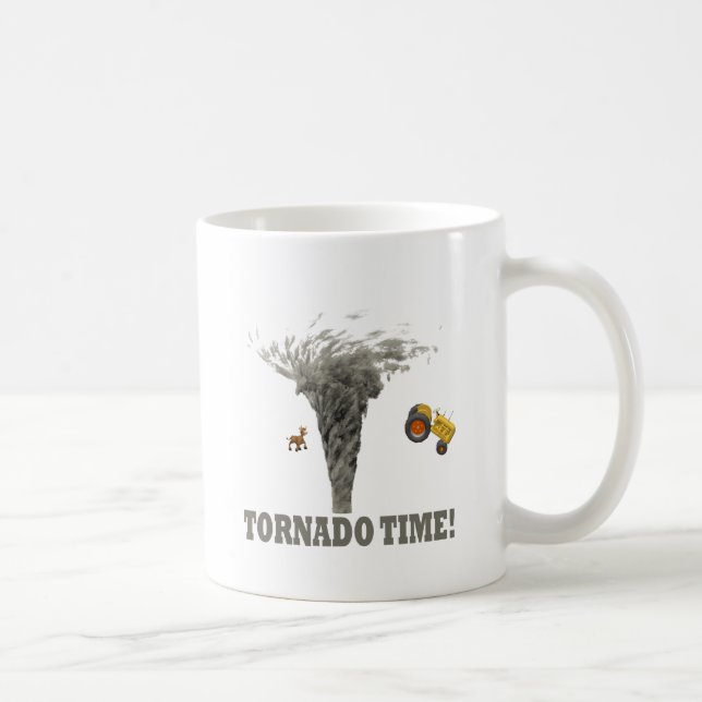 TORNADO-ZEIT KAFFEETASSE (Rechts)