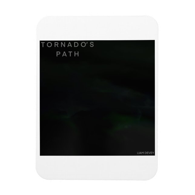 Tornados Weg Magnet (Vertikal)