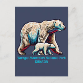 Torngat Mountains National Park Canada Postkarte