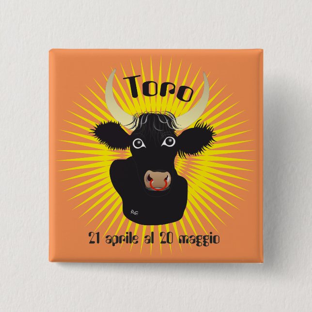 Toro 21 aprile al 20 maggio Buttons (Vorderseite)