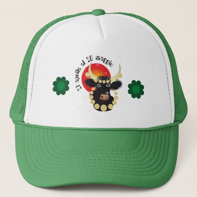 Toro 21 aprile al 20 maggio Cappello Truckerkappe (Vorderseite)