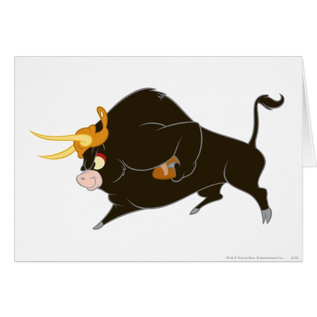 Toro the Bull pleine charge (Devant horizontal)