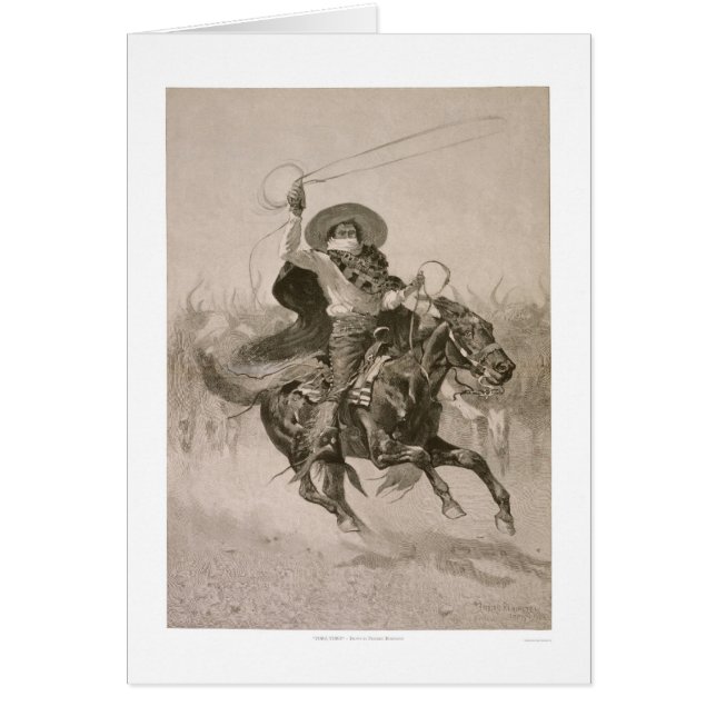 Toro, Toro par Frederic Remington (Devant)