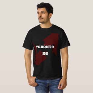 Toronto 2026 Fußball-Gastgeberstadt CN Tower Triko T-Shirt