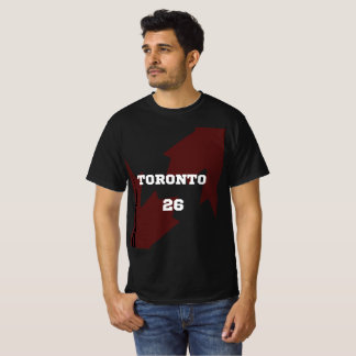 Toronto 2026 Fußball-Gastgeberstadt CN Tower Triko T-Shirt