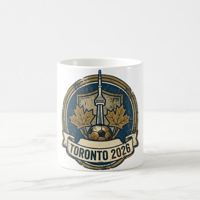Toronto 2026 Weltmeisterschaft-Austragungsort Vint Kaffeetasse (Mittel)