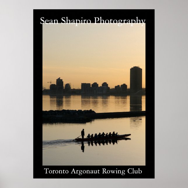 Toronto Argonaut Rowing Club Poster (Vorne)