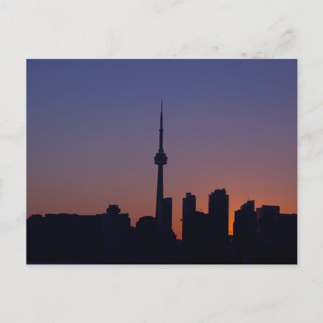 Toronto at Sunset Postcard Postkarte (Vorderseite)
