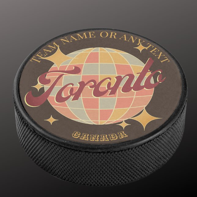 Toronto Canada City Tischtennis Eishockey Puck (Von Creator hochgeladen)