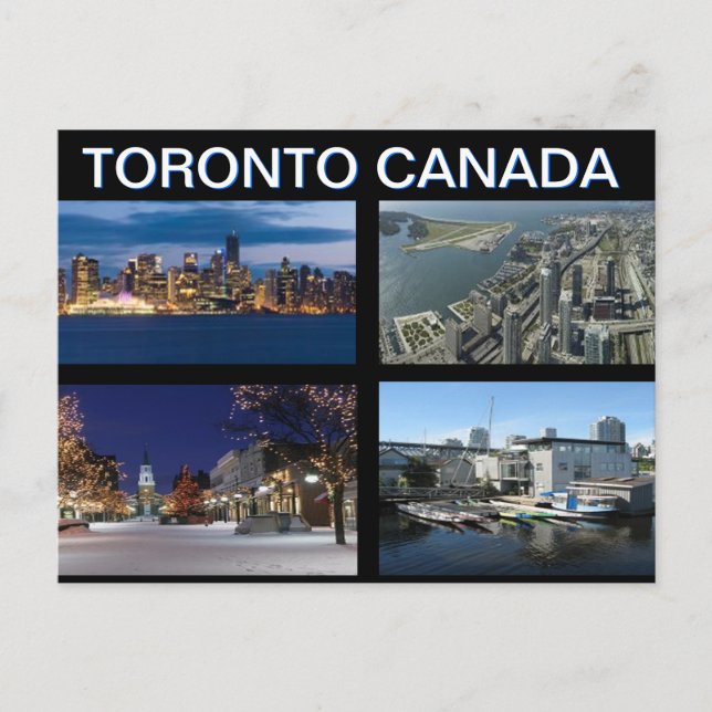 Toronto Canada Postcard von Mojisola A gbadamosi O Postkarte (Vorderseite)