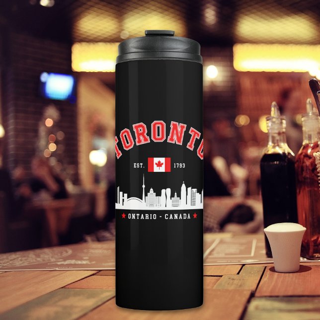Toronto Canada Skyline City Thermosbecher (Von Creator hochgeladen)