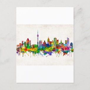 Toronto Canada Skyline Einladungspostkarte