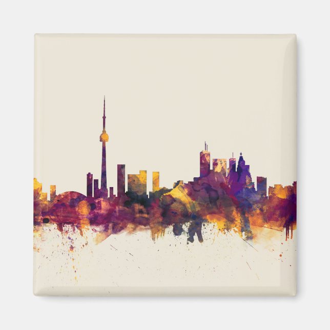 Toronto Canada Skyline Magnet (Vorne)