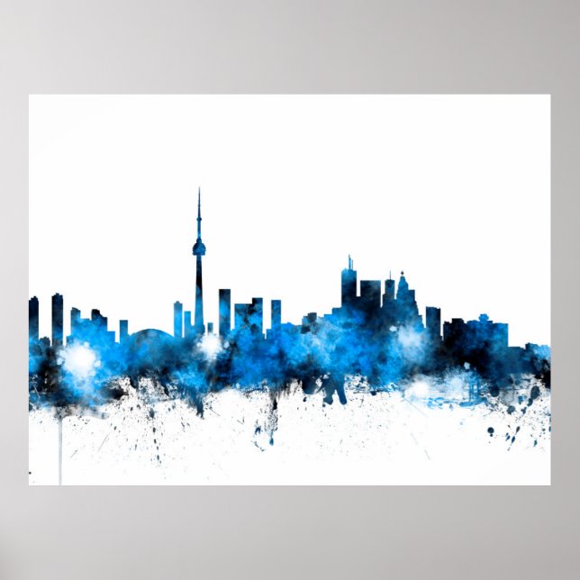 Toronto Canada Skyline Poster (Vorne)