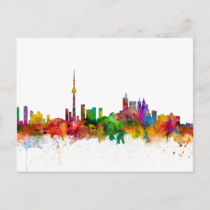 Toronto Canada Skyline Postkarte
