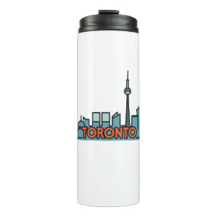 Toronto Canada Skyline Thermosbecher