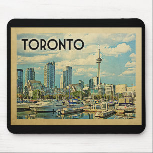 Toronto Canada Vintage Travel Mousepad