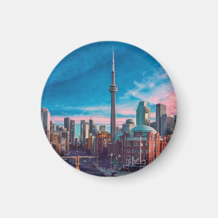 Toronto Downtown City, Toronto Downtown, Kunst Magnet