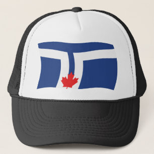 Toronto Flag Hat Truckerkappe
