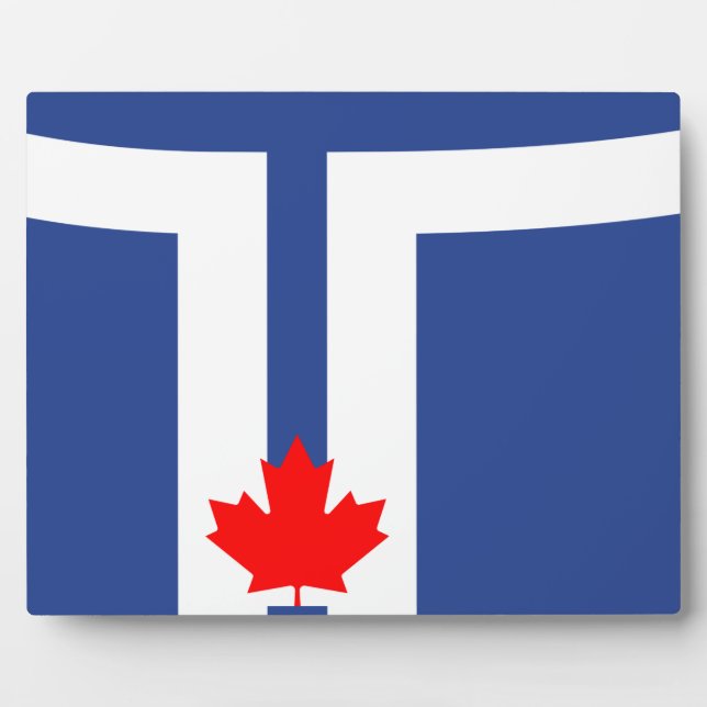 Toronto Flag Plaque (Devant)