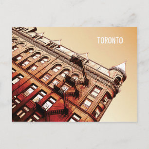 Toronto Flat Iron Gebäude Postkarte
