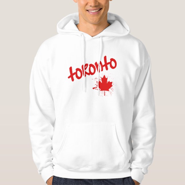 Toronto-Graffiti Hoodie (Vorderseite)
